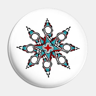 Pueblo Star Pin