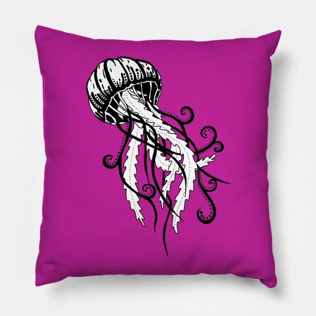 Jellyfish Pillow by MissLohva