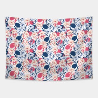 Romantic Daisy Flower Garden Tapestry