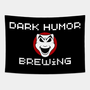 Dark Humor Brewing Arcade Tapestry