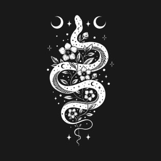 Serpent Spell - White T-Shirt