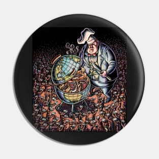 Global Wealth Barbecue Grill Pin