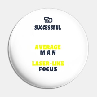 The successful warrior is the average man Inspirational Motivational Quotes Pin