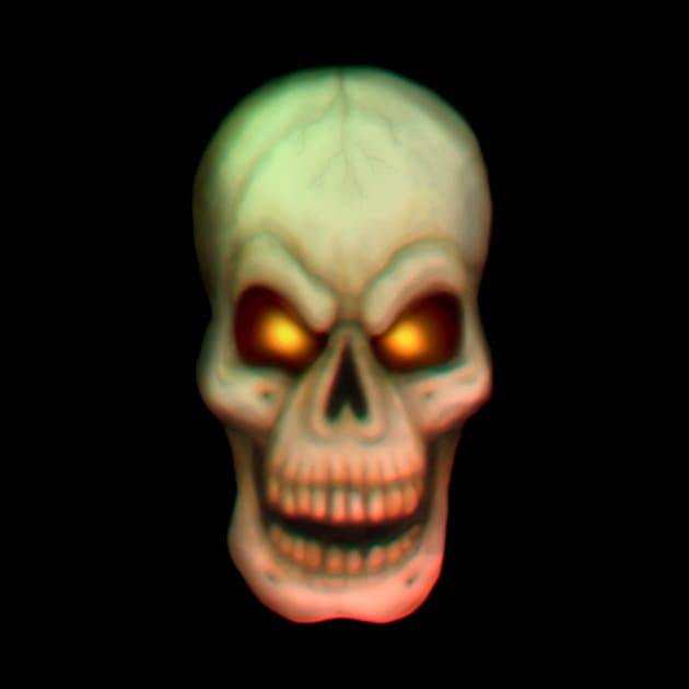 Freaky Skull by MalcolmKirk