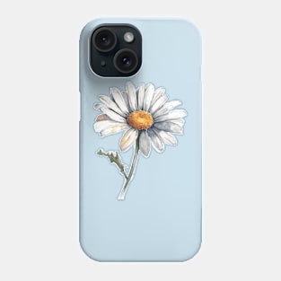 abstract daisy Phone Case