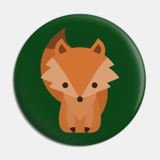 Cute Baby Fox Cartoon Pin