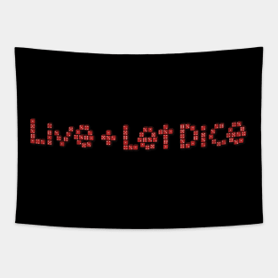 Live & Let Dice Tapestry