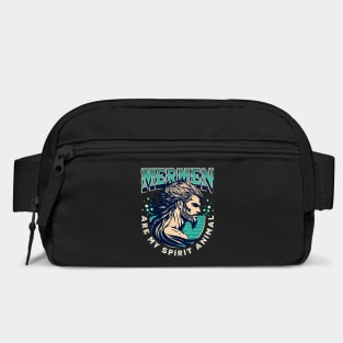 Mermen are my Spirit Animal Funny Merman Bag