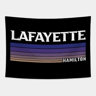 Retro Lafayette Hamilton Tapestry