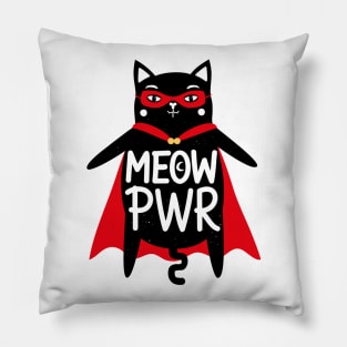 Meow Pwr Pillow