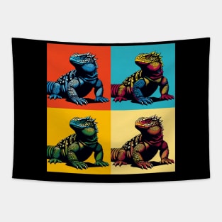 Gila Monster Pop Art - Cool Lizard Tapestry