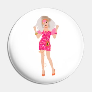 Scarlett Harlett Drag Queen Pin