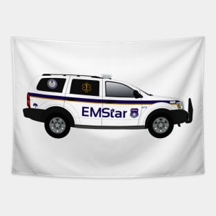 EMStar paramedic car Tapestry