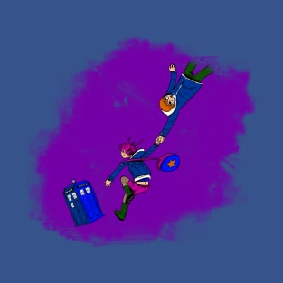 Scott Pilgrim vs the TARDIS T-Shirt