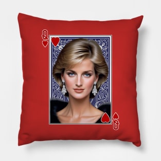 Forever our Queen of Hearts Pillow