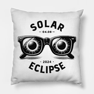 Solar Eclipse 2024 Pillow