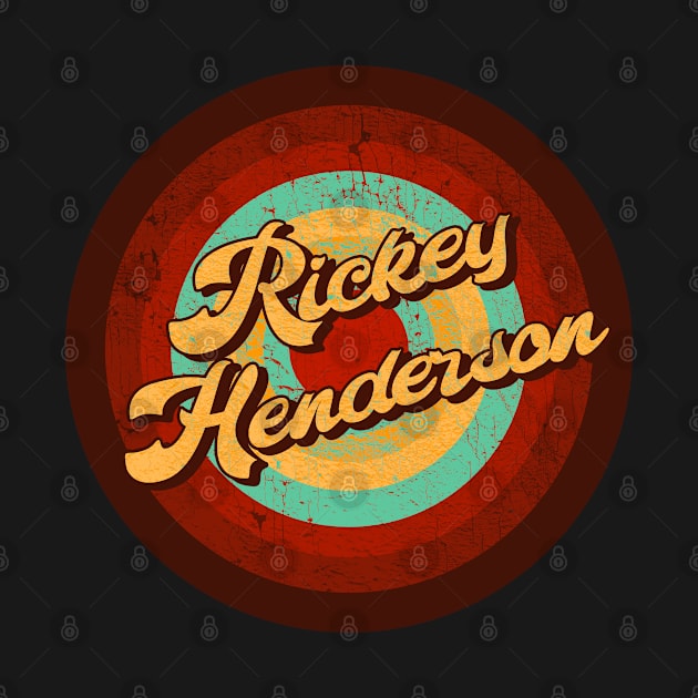 Rickey Henderson  - VINTAGECIRCLE by okaka