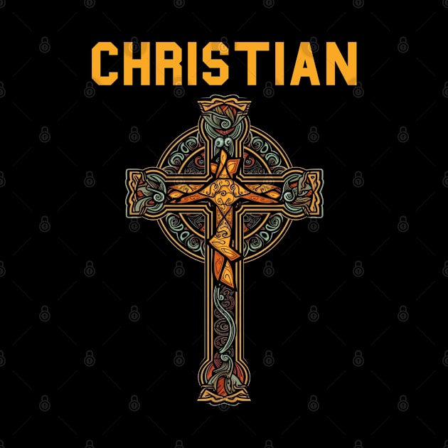 Christian, Christian Cross, by ChristianLifeApparel