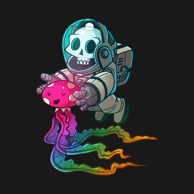 skull astronaut nr4 by RemcoBakker