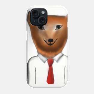 dog at work Phone Case