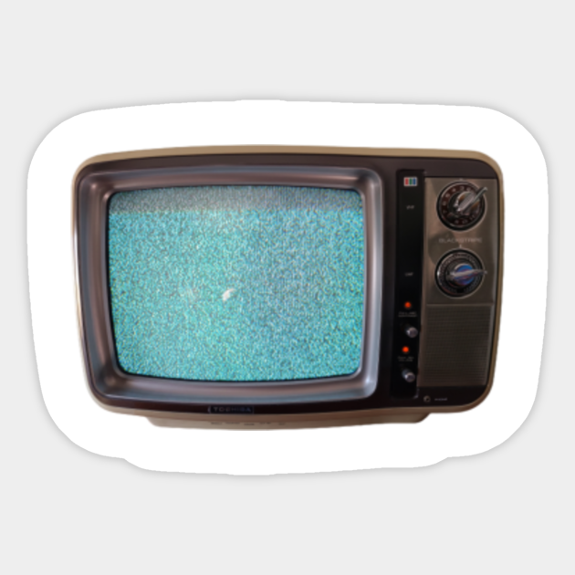 Retro Television 80s Tube Tv Shirt Retro Television Sticker Teepublic