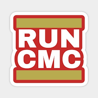 Run CMC (red) -San Francisco 49ers Magnet