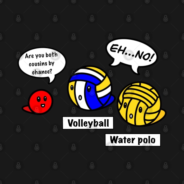 Funny volleyball and water polo by Andrew Hau