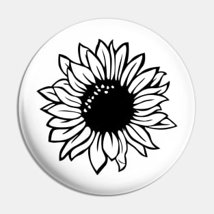 Sunflower Pin