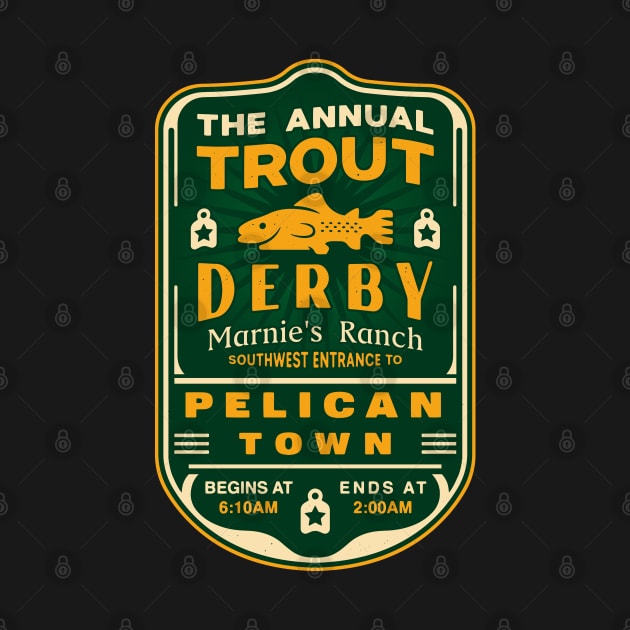 Trout Derby Pelican Town by Lagelantee