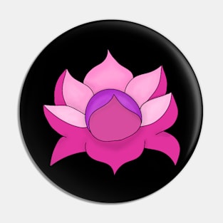 A Beautiful Flower Pin