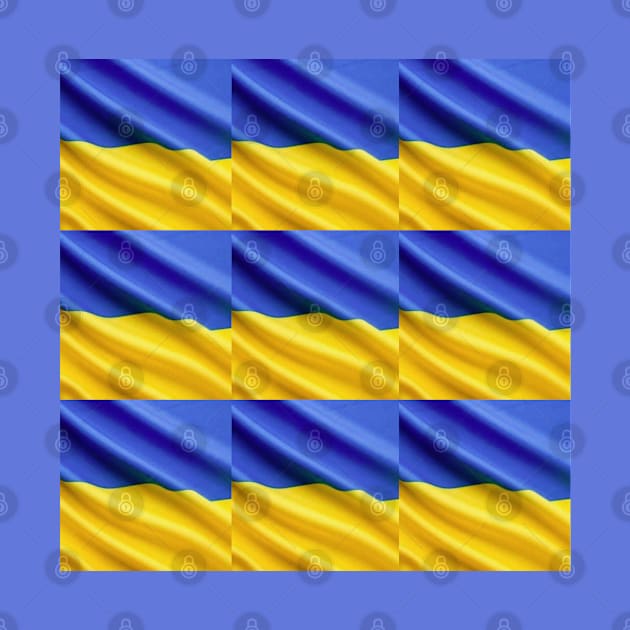 Ukraine Flag by Dale Preston Design