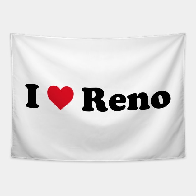 I Love Reno Tapestry by Novel_Designs