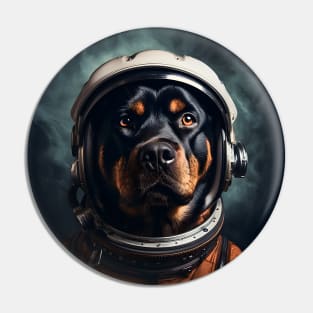 Astro Dog - Rottweiler Pin