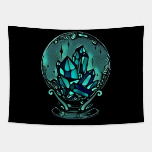 Glowing Magick Crystal Ball Tapestry