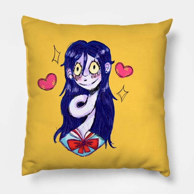 Girlfriend Pillow by milkraat