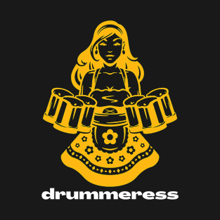 Beer Lover Drummeress T-Shirt