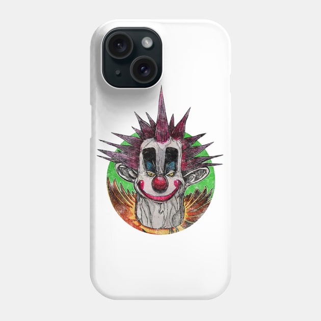 killer klown Phone Case by Cheese Ghost From Cheese Factory