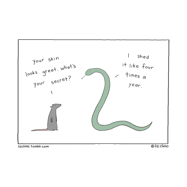 Shedding by Liz Climo