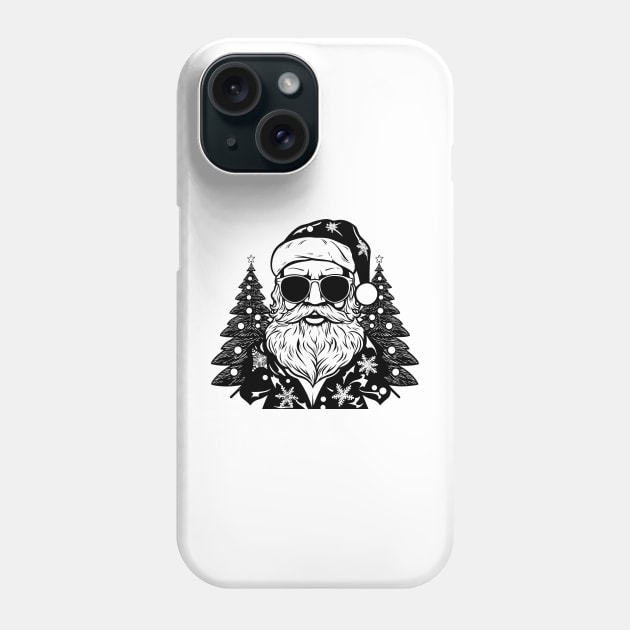 Santa Claus Phone Case by MZeeDesigns