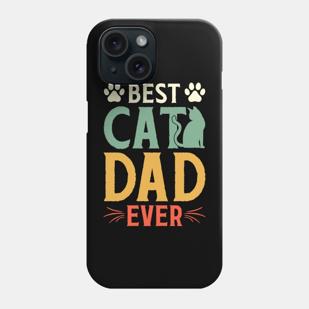 Best Cat Dad Phone Case by Maison de Kitsch