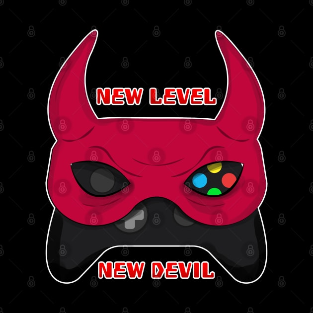 New Level, New Devil by Joselo Rocha Art