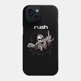 vintage horror rush band Phone Case