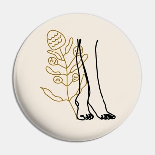 natures dance line art Pin