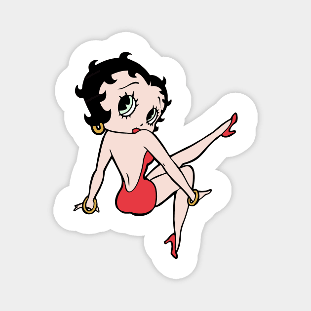 Betty Boop Magnet by JAFARSODIK