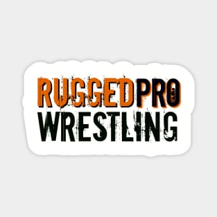 RUGGEDpro black/orange logo Magnet