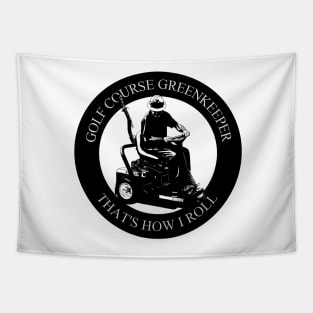 Golf Course Greenkeeper Tapestry