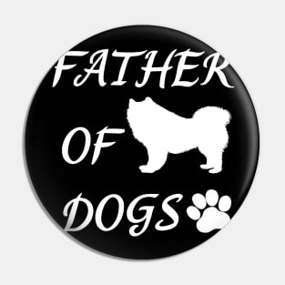 Father of Dogs - Samoyed Pin