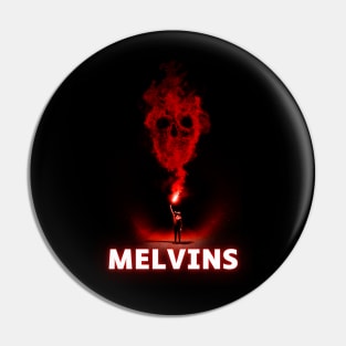 melvins ll flame on Pin