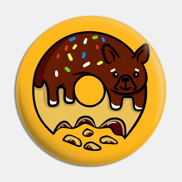 Chocolate donut dog Pin by HamsterOver