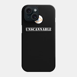 Amazon Unscannable Andon Sticker White Phone Case